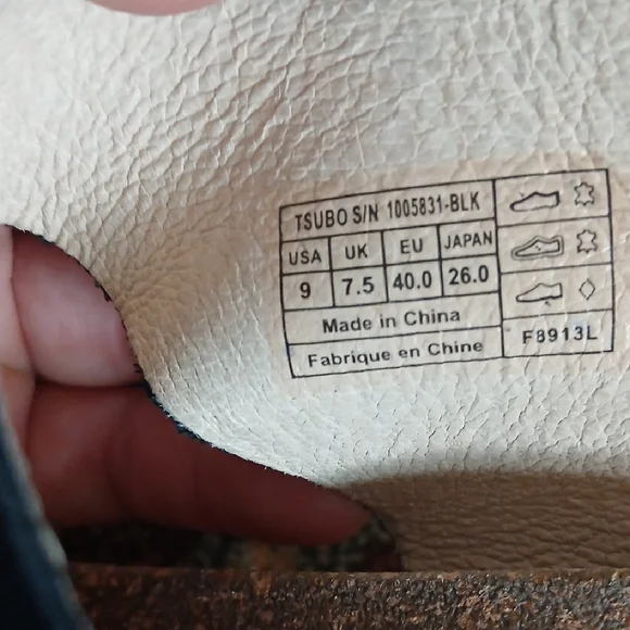 Tsubo Black and Gray Women's Sandals - Picture 9 of 11